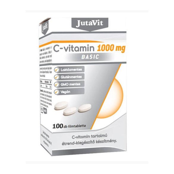 JutaVit C-vitamin 1000mg Basic filmtabletta – 100db