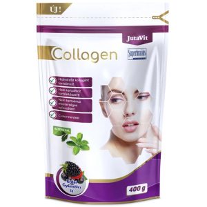 JutaVit Collagen erdei gyümölcs ízű kollagén italpor – 400g