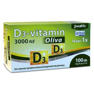 JutaVit D3-vitamin 3000NE Olíva 100x 