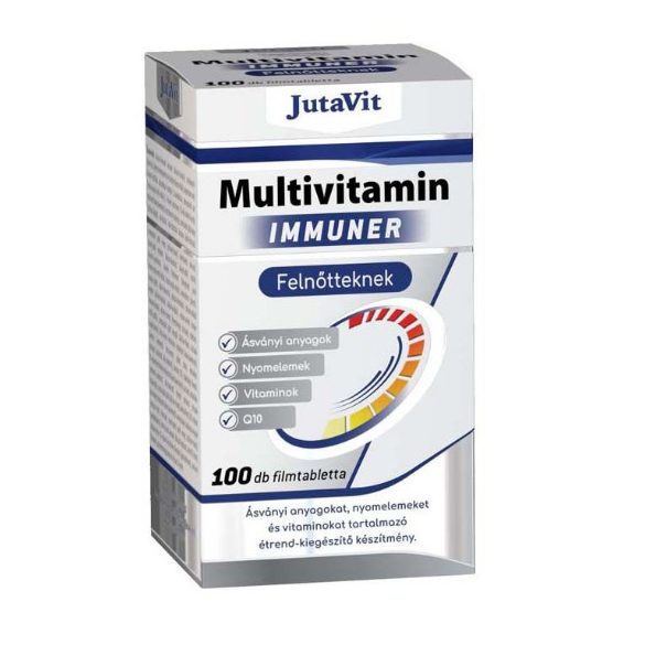 JutaVit Multivitamin Immuner Felnőtteknek - 100 DB