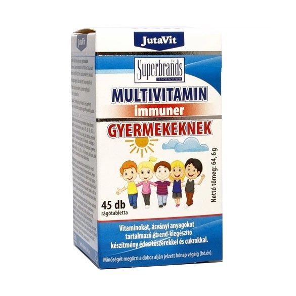 JutaVit Multivitamin Immuner Gyermekeknek 45x