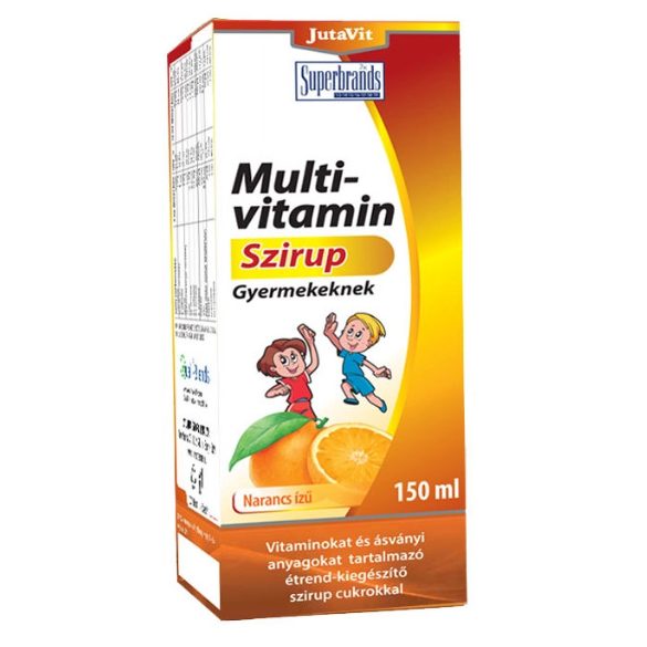 JutaVit Multivitamin Szirup Narancsos - 150 ml 