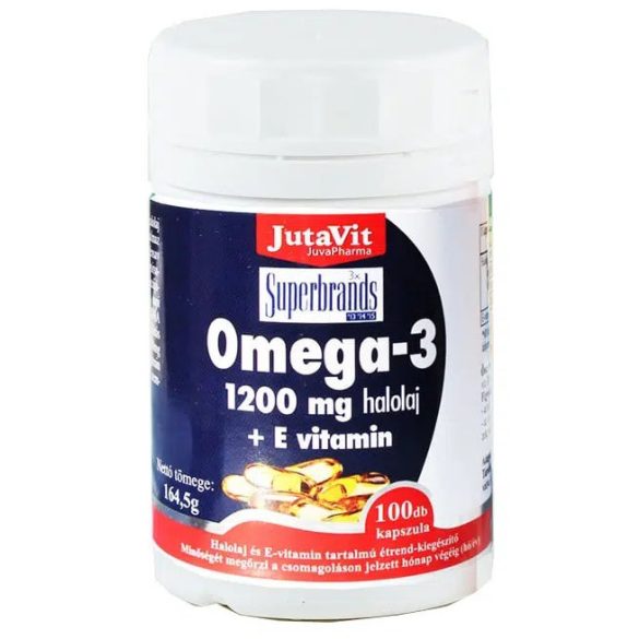 JutaVit Omega-3-pro Halolaj 1200mg 100x