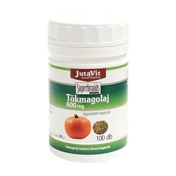 JutaVit Tökmagolaj 600mg kapszula 100x