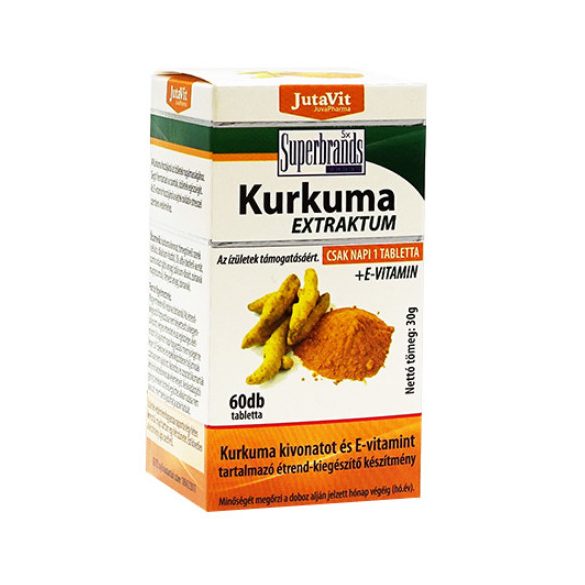 Jutavit Kurkuma+E-Vitamin 60x