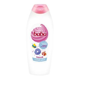 Baba Tusfürdő 400ml Habcsók - Málna Rózsafa Illat