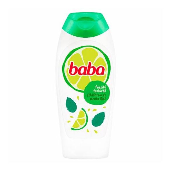 Baba Tusfürdő 400ml Zöldcitrom Mentol