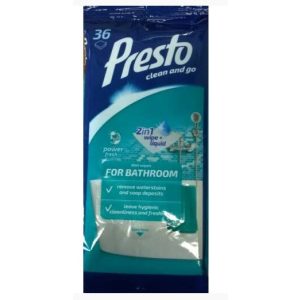 Presto Clean fürdőszobai 36db