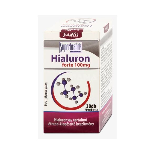 JutaVit Hialuron forte 100mg 30x