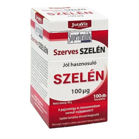 JutaVit Szerves Szelén 100µg 100x