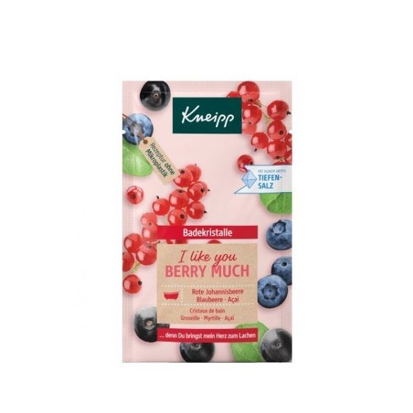 Kneipp Fürdőkristály - I like you berry much 60g