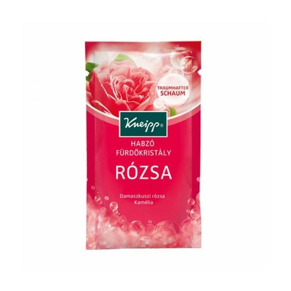 Kneipp Habzó Fürdőkristály - Rózsa 80g