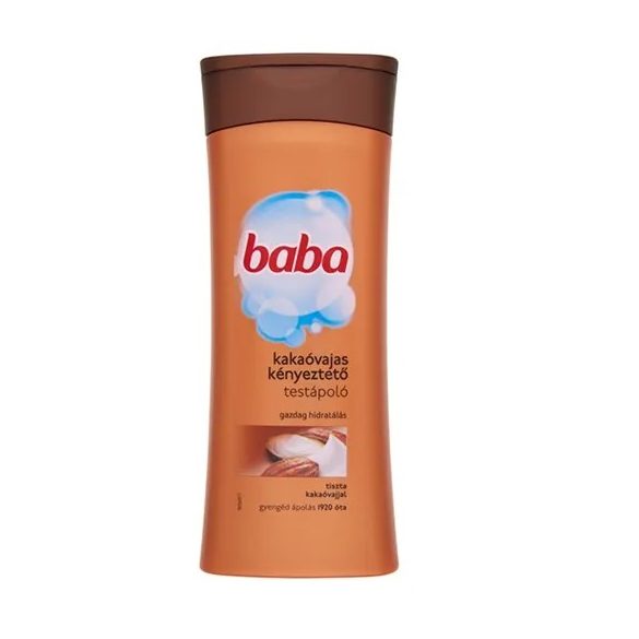 Baba Testápoló 400ml Kakaóvaj