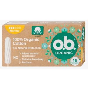 O.B. Tampon 16db Organic Normal