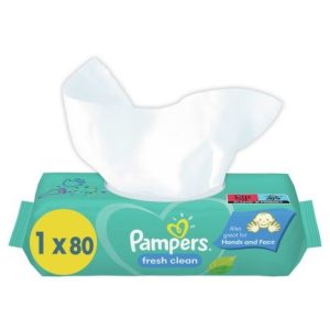 Pampers Törlőkendő 80db FreshClean