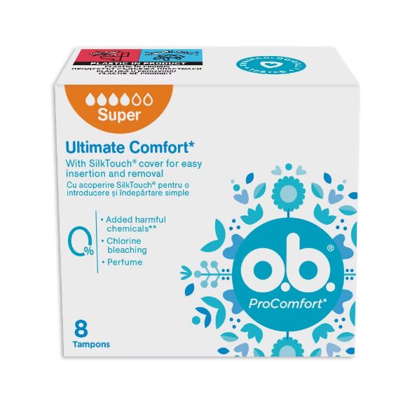 O.B. Tampon 8db BL Procomfort Super