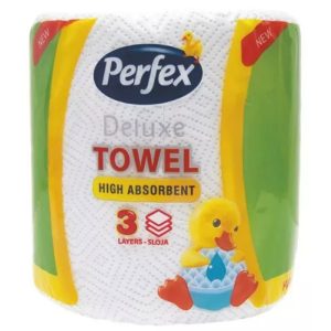 Perfex Deluxe towel Papírtörlő 3 Rétegű 150 Lap - Extra Nedvszívó