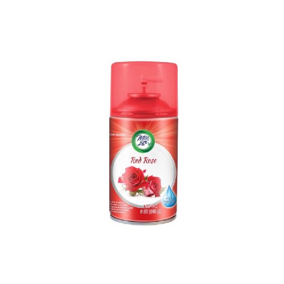 Miss Life Légfrissítő Utántöltő készülékhez 250ml Red Rose