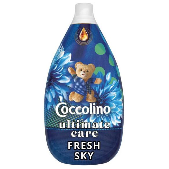 Coccolino Ultrakoncentrátum Öblítő 870 ml Ultimate Care - Fresh Sky