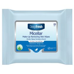   Deep Fresh Nedves Sminklemosó Törlőkendő 25db-os Removal Micellar