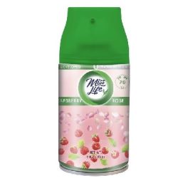   Miss Life Légfrissítő Utántöltő készülékhez 250ml Raspberry Rose