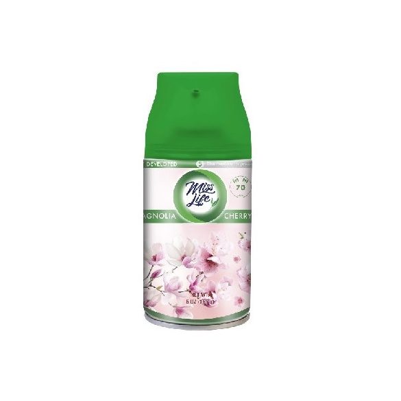 Miss Life Légfrissítő Utántöltő készülékhez 250ml Magnolia Cherry