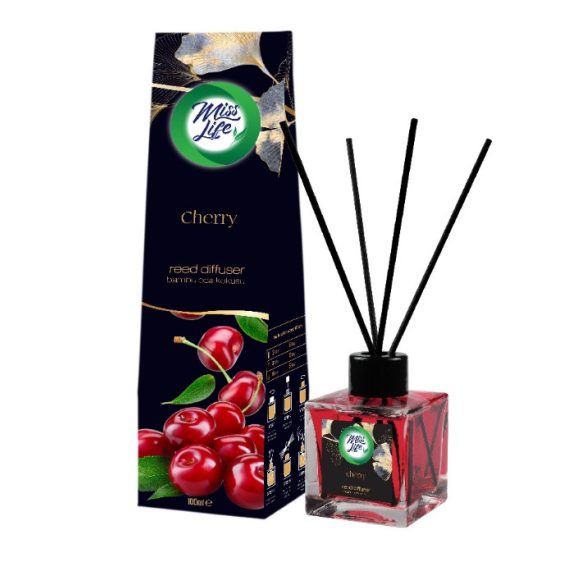 Miss Life Bamboo Pálcikás légfrissítő 100ml Cherry