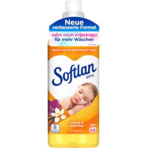 Softlan Ultra öblítő koncentrátum 1L Vanilia Orchidea (Gold) 40 Mosás