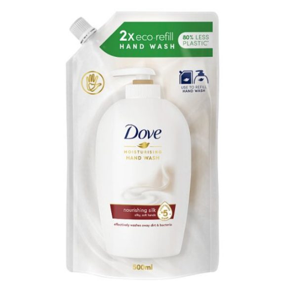 Dove Szappan folyékony utántöltő 500ml Nourishing Silk 