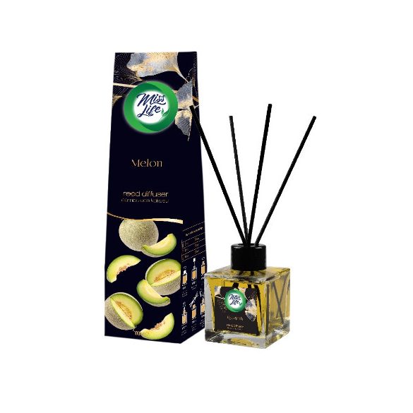 Miss Life Bamboo Pálcikás légfrissítő 100ml Melon