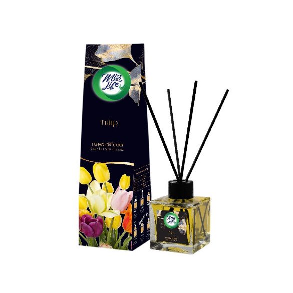 Miss Life Bamboo Pálcikás légfrissítő 100ml Tulip