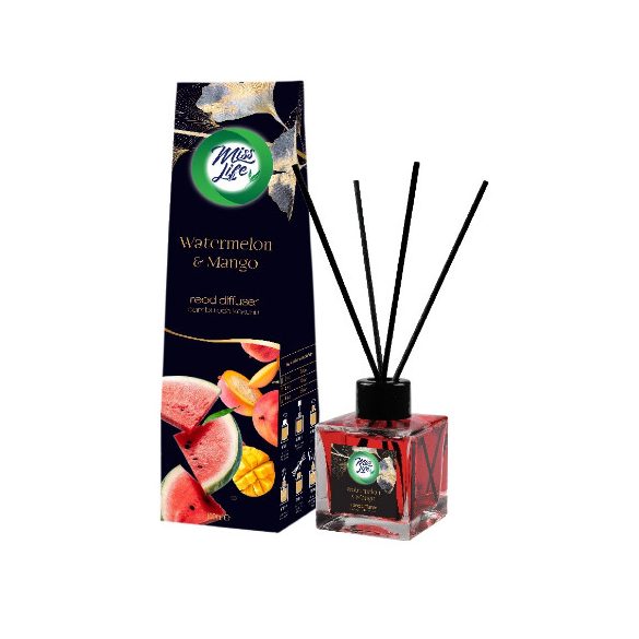 Miss Life Bamboo Pálcikás légfrissítő 100ml Watermelon and Mango