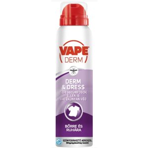 Vape Szúnyogriasztó 100ml Aeroszol Derm and Dress ÚJ