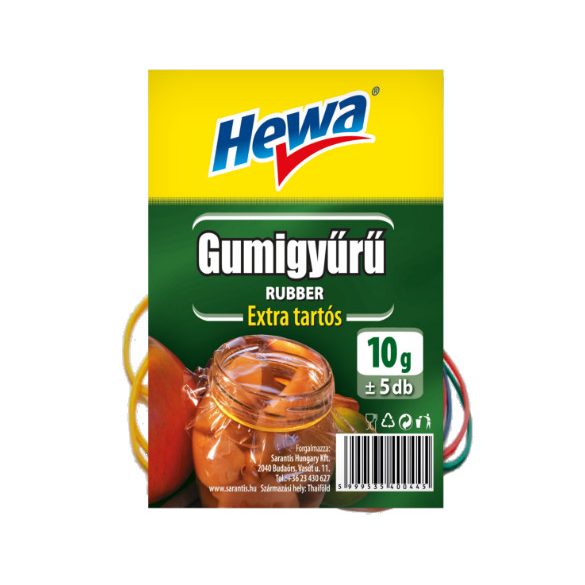 Hewa Színes Gumigyűrű 10g - Extra Tartós