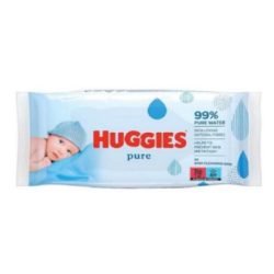Huggies Nedves Baba Törlőkendő 56db-os Pure