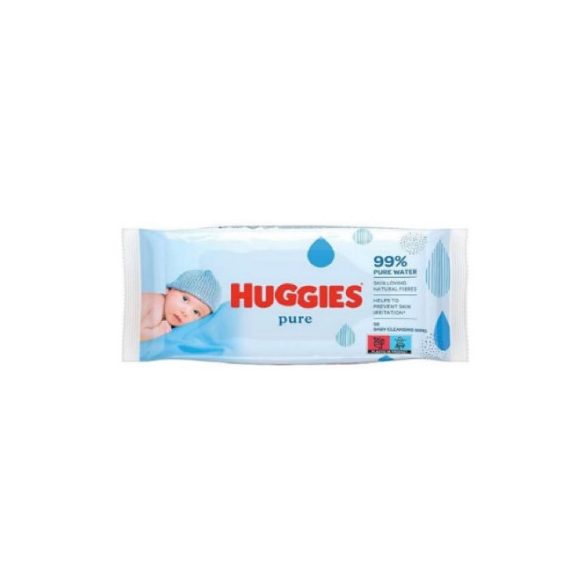 Huggies Nedves Baba Törlőkendő 56db-os Pure