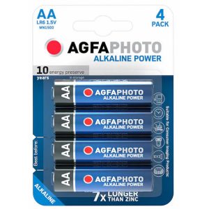 AgfaPhoto Elem 1,5V Alkáli Ceruza AA/LR6/4 Db-os BL