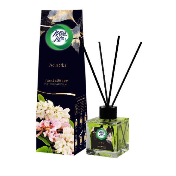 Miss life Bamboo Pálcikás Légfrissítő 100ml Acacia