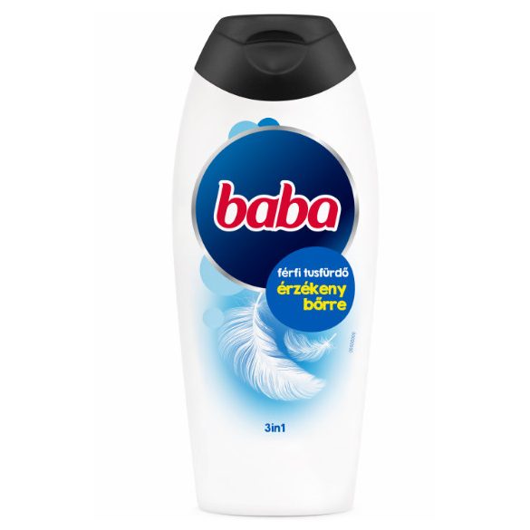 Baba Tusfürdő 400ml  Érzékeny Bőrre 3in1 Férfi