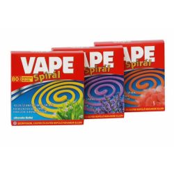 Vape Szúnyogirtó Spirál 10db-os Vegyes Illat