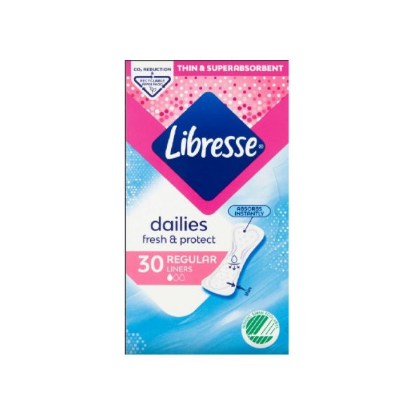 Libresse Tisztasági Betét 30db-os Dailies Fresh Regular Liners