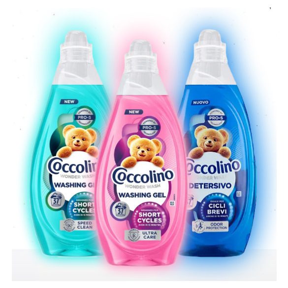 Coccolino Wonder Wash Folyékony Mosószer 3x1,48L - 111 Mosás