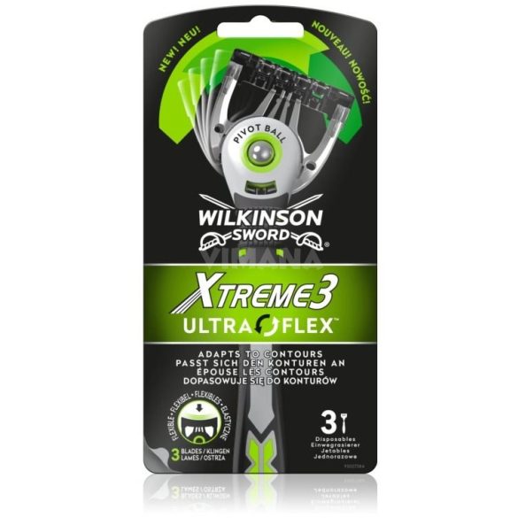 Wilkinson Wilkinson Extreme 3 Ultra flex 3db-os Borotva 