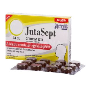 Jutavit JutaSept Szopogató Tabletta Citrom 24x