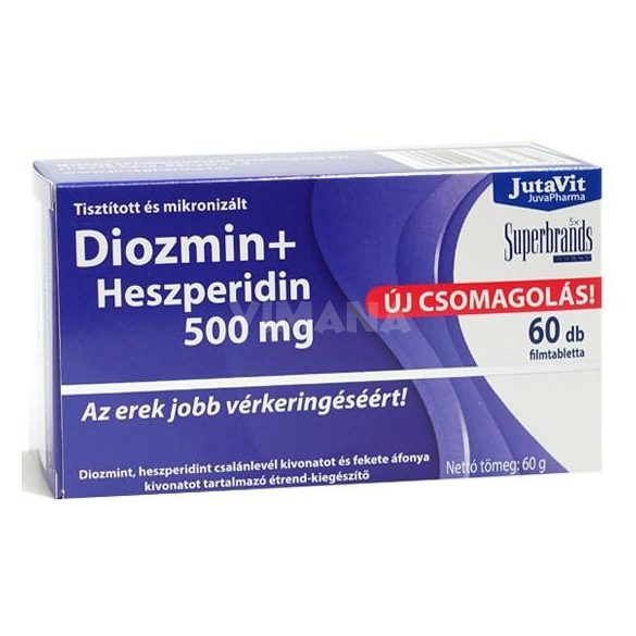 JutaVit Diozmin+Heszperidin 500mg 60x