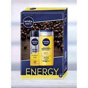 Csomag Nivea Men Energy Roll + Tusfürdő 50ml+250ml