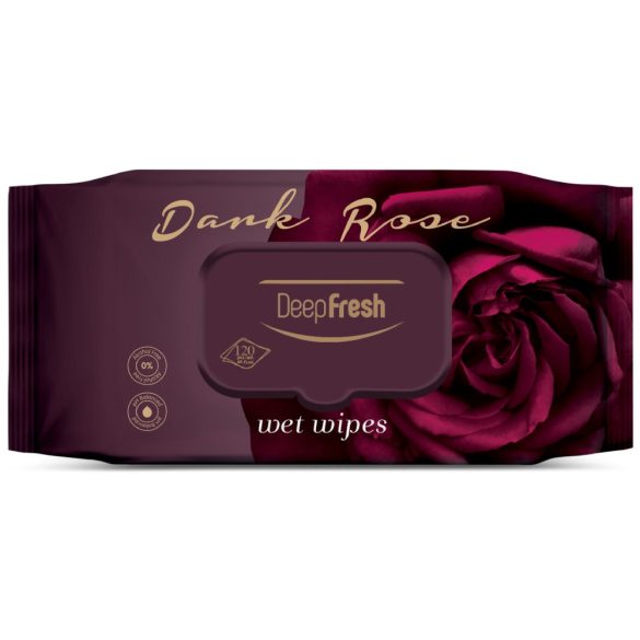 Deep Fresh Nedves Törlőkendő 120db-os Dark Rose