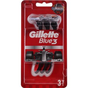 Gillette Blue 3 Eldobható Borotva 3db-os Blue3 Red