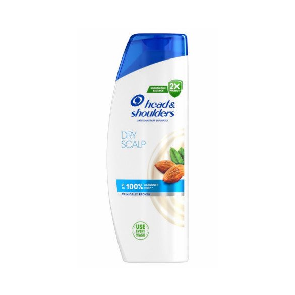 Head and Shoulders Sampon 400ml Dry Scalp (Mandula)
