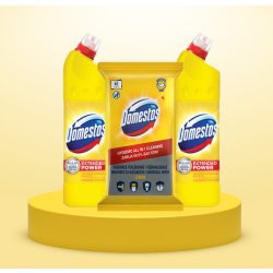   Domestos Lemon Csomagajánlat (2x750ml Gél + 60db Törlőkendő)
